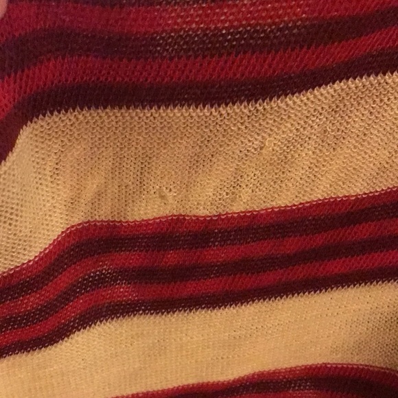 Patriotic Flag Themed sweater vest/tunic size S - Picture 8 of 10